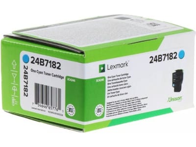Lexmark 24B7182 tonercartridge 1 stuk(s) Origineel Cyaan