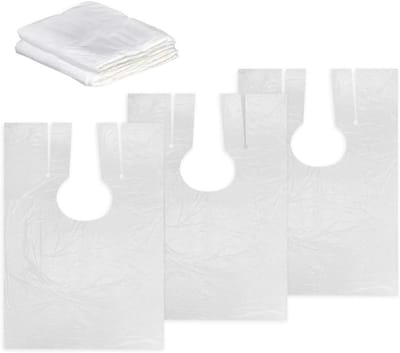 Verwisselbare Kapperscape - 50 Stuks Transparante Waterdichte Hairstyle Schorten voor Kapsalon, Beschermende Kapperscape voor Volwassenen en Kinderen, Ideaal voor Kappers en Thuisgebruik