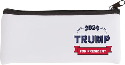 Akyol - trump for president 2024 Etui - President - trump aanhangers - verjaardagscadeau - support - kado - 20 bij 9 cm