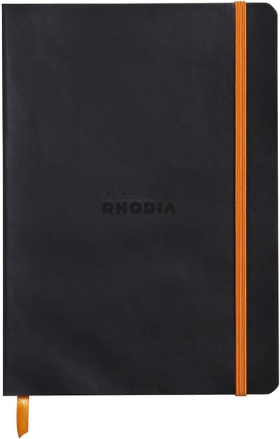 RHODIA notitieboek RHODIARAMA A5, gestippeld, zwart