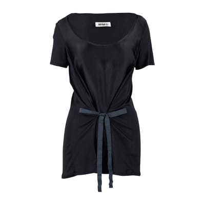 MM6 Maison Margiela lange top met lint - jaren '10