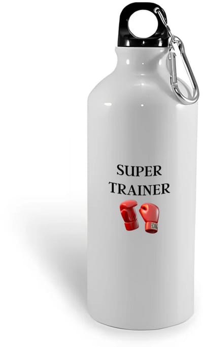 Hacebo® - Super trainer waterfles - Sport - coach - boxing - Trainer - geschenk - verjaardag - love gift - water fles - 400ML
