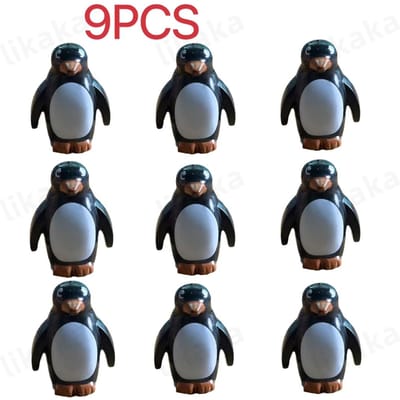Hoge Kwaliteit 9 Stuks Hoge Kwaliteit Gletsjer Hoge Kwaliteit Antarctica Hoge Kwaliteit Pinguïns Hoge Kwaliteit Bouw Hoge Kwaliteit Blokken Hoge Kwaliteit Moc