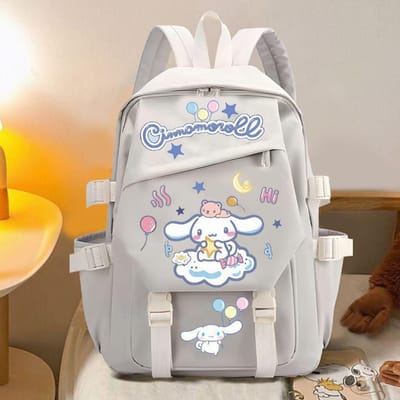 3-delige Schoolrugzakset voor Studenten Grote Capaciteit Oxford Stof Schooltas met Schouderband en Etui Kuromi school bag