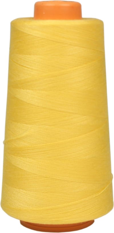 Lockgaren 100 polyester 2740 meter Kleur 638 Geel