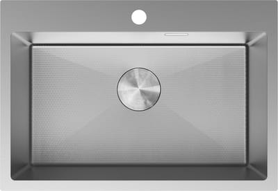 Mexen Solix roestvrijstalen gootsteen 1-kompartment 650 x 450 , inox HC - 6403651000-01HC