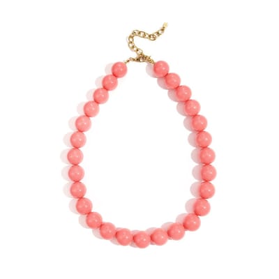 Big Beady Babe Ketting | Acryl & RVS (verkleurt niet) Roze | Snelle levering | Yehwang | Beste cadeau voor haar | Kerst | Sinterklaas