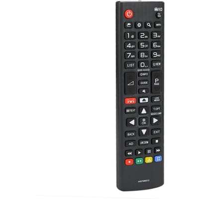 Vervangende afstandsbediening geschikt voor LG AKB75095312 24LJ480U 24MT49S 28LK480U 28MT49S LCD LED TV black