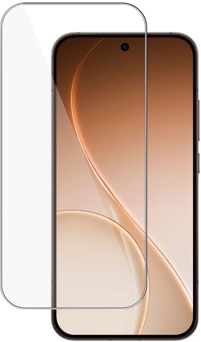 TechNow Screenprotector geschikt voor OPPO Reno 15 Screenprotector - Gehard Glas - Rounded - Proteqt+