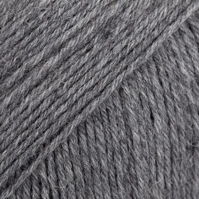DROPS Fabel Uni Colour - 200 grijs - Wol Garen