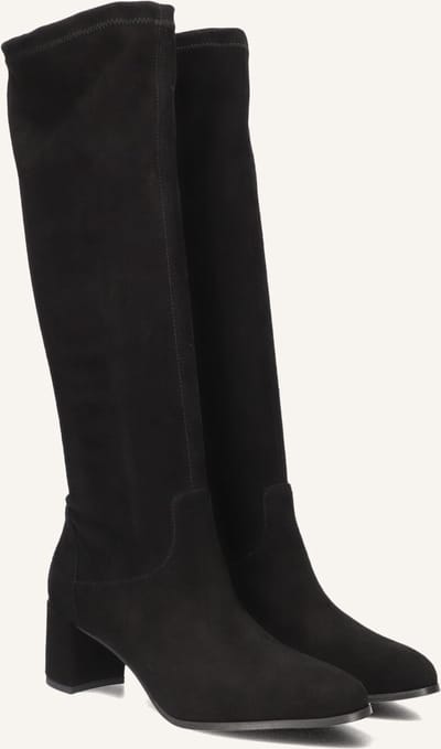Notre-V 8581 Laarzen - Suède - Dames - Zwart - Maat 38