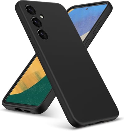 Hoesje geschikt voor Samsung Galaxy A16 4G / 5G hoesje Siliconen cover Zwart backcover
