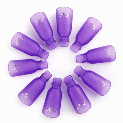 Goodbitz® - Gellak remover clips - 10 stuks - Soak off clips - Nagelclips - Gellak remover - Nail polish remover - Nail clips - Remover clips - Gellak verwijderen