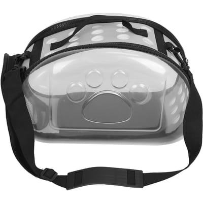 Opvouwbare Draagtas voor Huisdieren Buiten Transparante Kat Puppy Drager Schoudermand