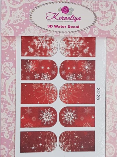 Korneliya 3D Waterdecal - 3D 025