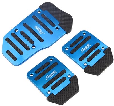 Dailygoods- Pedalcover Ergonomisch Ontwerp - Antislip Pedalcover - Rempedal Cover - Koppeling/Versnellingspedaal - Lichtgewicht - Eenvoudige Installatie - Pedalset