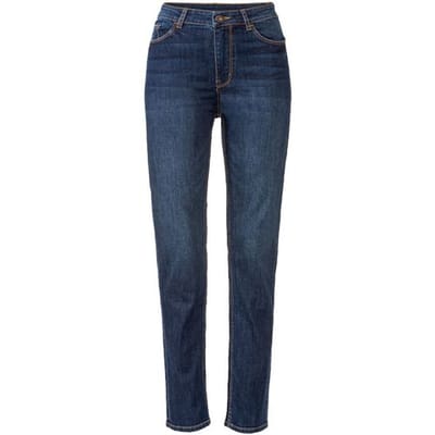 esmara Dames jeans - Straight fit (34, regulier, Donkerblauw)