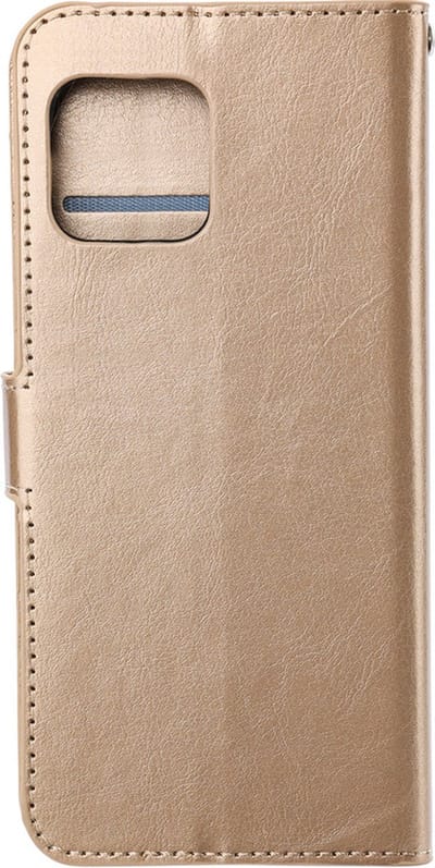 Bookcase Geschikt voor: Xiaomi 11 Lite 4G & 5G - Goud - portemonee hoesje