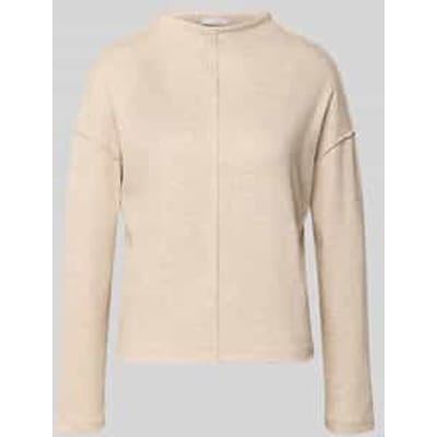 Sweatshirt met opstaande kraag, model 'Sinzi'