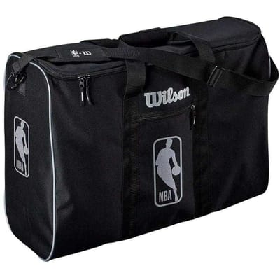 Wilson NBA Authentieke Voetbaltas (Zwart)