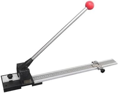 Handmatige ril-snijder - Stansgereedschap matrix - Nauwkeurig rillen snijden - Verstelbaar snijbereik - 10-500 mm - null