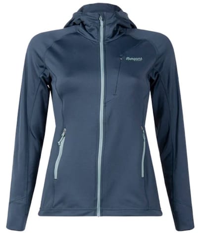 Bergans of Norway Skaland Hood W Jacket Orion Blue Maat: XS | Jassen Outlet | Dames | Blauw
