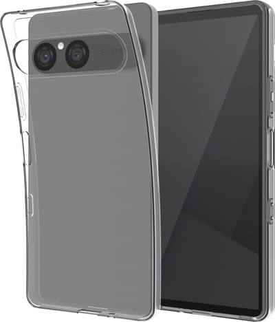 Just in Case hoesje geschikt voor Sony Xperia 10 VII Hoesje Siliconen - Flexibele Case - Transparant