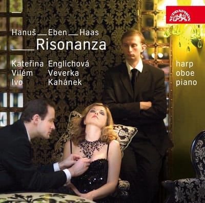Katarina Englichová, Vilém Veverka, Ivo Kahánek - Risonanza, Czech Music For Oboe, Harp And Piano (CD)