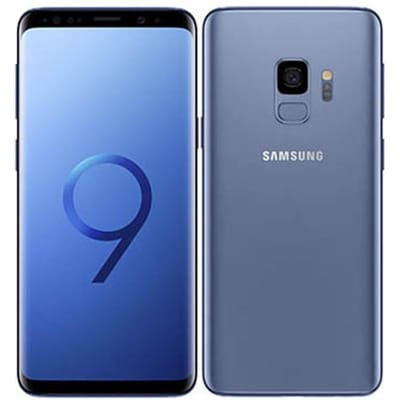 Gereviseerde Samsung Galaxy S9 G960F G960U Origineel Ontgrendeld Octa-core 4GB RAM 64GB ROM 12MP 5.8'' 3000mAh Smartphone G960F Simple Set blauw