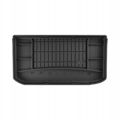 FROGUM PROLINE 3D Set - Rubberen Automatten + Kofferbakmat - Geschikt voor NISSAN MICRA IV K13 (2010-2016) - Zwart