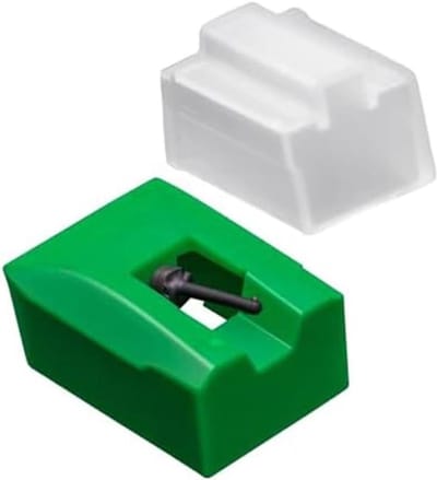 Naald Vervanging Stylus - Elliptische Naald - Vinyl Luisteren - Japanse Elliptische Punt - 15*12*10MM - Groen