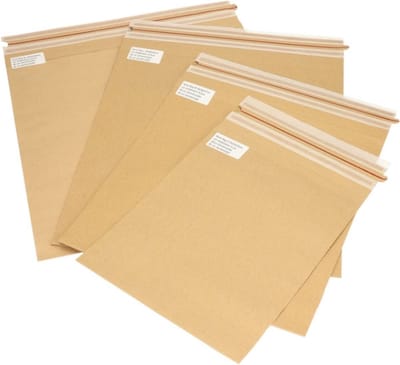 Sendbag verzendverpakking IEZZY 38/42 x 44 + 9 | 5cm bruin
