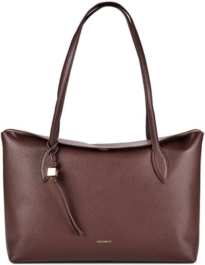 Coccinelle Thess Schoudertas Leder 45 cm - Dames - berry