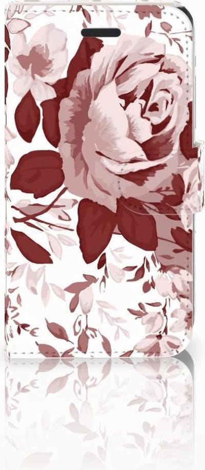 Book Case voor Hoesje Samsung Galaxy Xcover 3 | Xcover 3 VE Watercolor Flowers