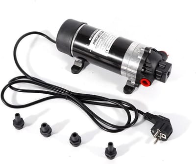 Zelfaanzuigende Hogedruk Waterpomp 220V – Membraanpomp voor Tuin en Caravan