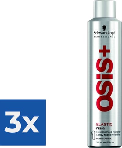 Osis Haarspray  Elastic - 300 ml - 1 stuks - Voordeelverpakking 3 stuks