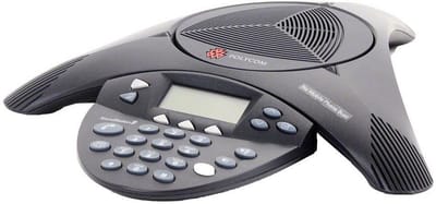 Conferentietelefoon - Vergadertelefoon - Zakelijke Communicatie - Superieure Spraakkwaliteit - 36.8 x 31.09 x 6.4 cm - Zwart
