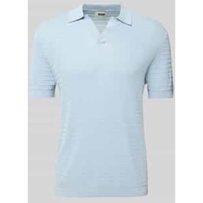 Regular fit poloshirt met V-hals, model 'BRAIAN'