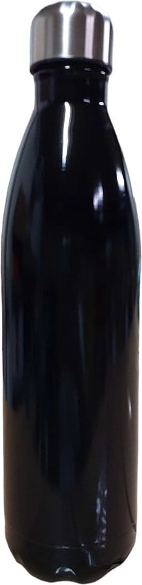 Waterfles – Drinkfles 750 ml 26oz - Zwart - BPA & Lekvrij - Waterfles isolatie - Thermosbeker - Dubbele isolatie drinkflessen - Kinderen & volwassenen.