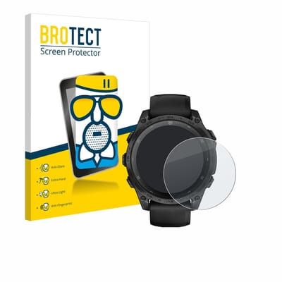 BROTECT - Screenprotector voor Garmin Tactix 8 AMOLED (47 mm) - Folie Beschermfolie Beschermglas matte
