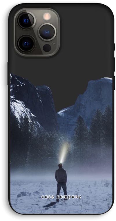 Case Company® - Hoesje geschikt voor iPhone 12 Pro Max hoesje - Wanderlust - Biologisch Afbreekbaar Telefoonhoesje - Bescherming alle Kanten en Schermrand