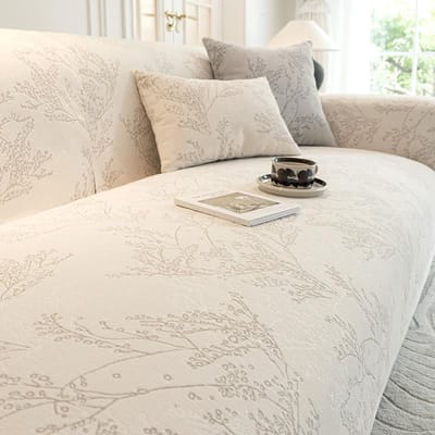 Chenille Bankhoes Stof Eenvoudig Modern Antislip Kussen Chenille Frans Vier Seizoenen Universele Bankhoes Hoes Rugleuning 110*210cm