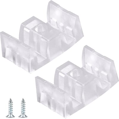 Dailygoods- Douchedeur Stopper 2 Stuks - Anticollisie Blokken - Flexibel Silicoon - Geschikt voor Glazen Douchedeuren - Eenvoudige Installatie - Bescherming voor Douchedeur - Douchedeurbuffer