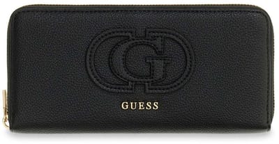 GUESS portemonnee Isola SLG Zip Around Wallet Black zwart