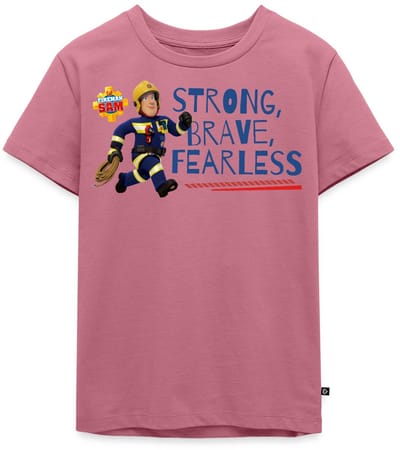 Brandweerman Sam Strong, Brave, Fearless Premium T Shirt Kinderen