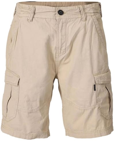Brunotti - Caldo-N - Wandelbroek Ebony Sand - Korte Broek Heren met Zakken - Cargo Broek - 100% Katoen - XL