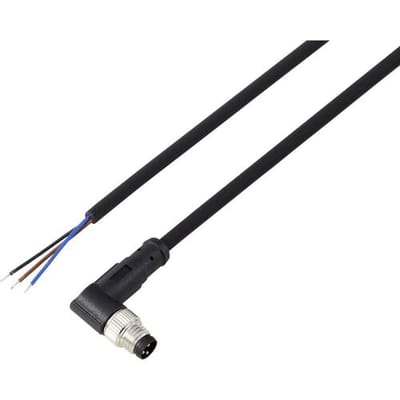 TRU COMPONENTS TC-13751856 Aansluitkabel M8 x 1 Aantal polen (sensoren): 3 Stekker, haaks 10 m 1 stuk(s)