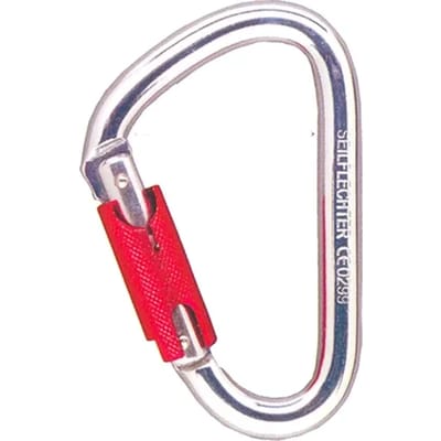 Kpe Holland Klimkarabijnhaak - Aluminium - Met Schroefborging - 110x65mm