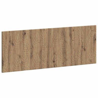 vidaXL - Wandgemonteerd - Hoofdbord - DELFT - Artisanaal - eiken - Bewerkt - hout