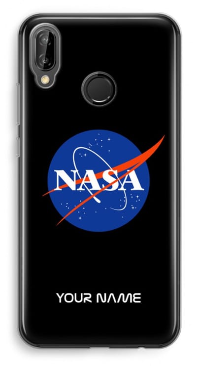 Gepersonaliseerd - Case Company® - Hoesje geschikt voor Huawei P20 Lite hoesje - NASA - Soft Cover Telefoonhoesje - Bescherming aan alle Kanten en Schermrand